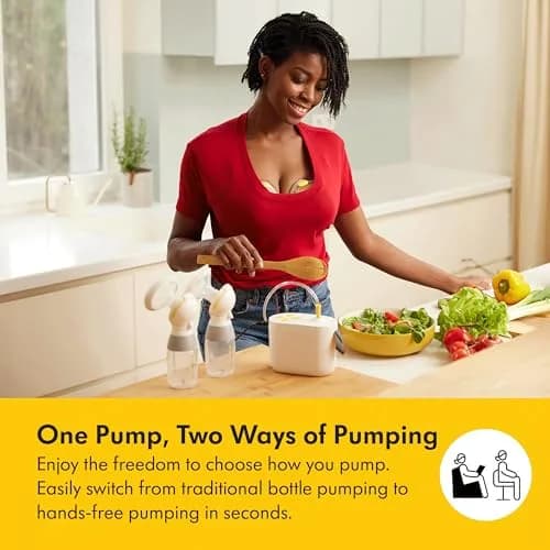 Medela Hands-Free Collection Cups 5 oz (150 ml) | 2-Piece Set for Freestyle Flex, Pump in Style, Swing Maxi thumbnail 6