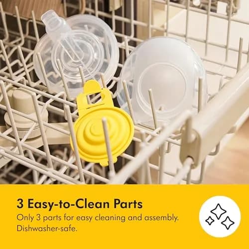 Medela Hands-Free Collection Cups 5 oz (150 ml) | 2-Piece Set for Freestyle Flex, Pump in Style, Swing Maxi thumbnail 7