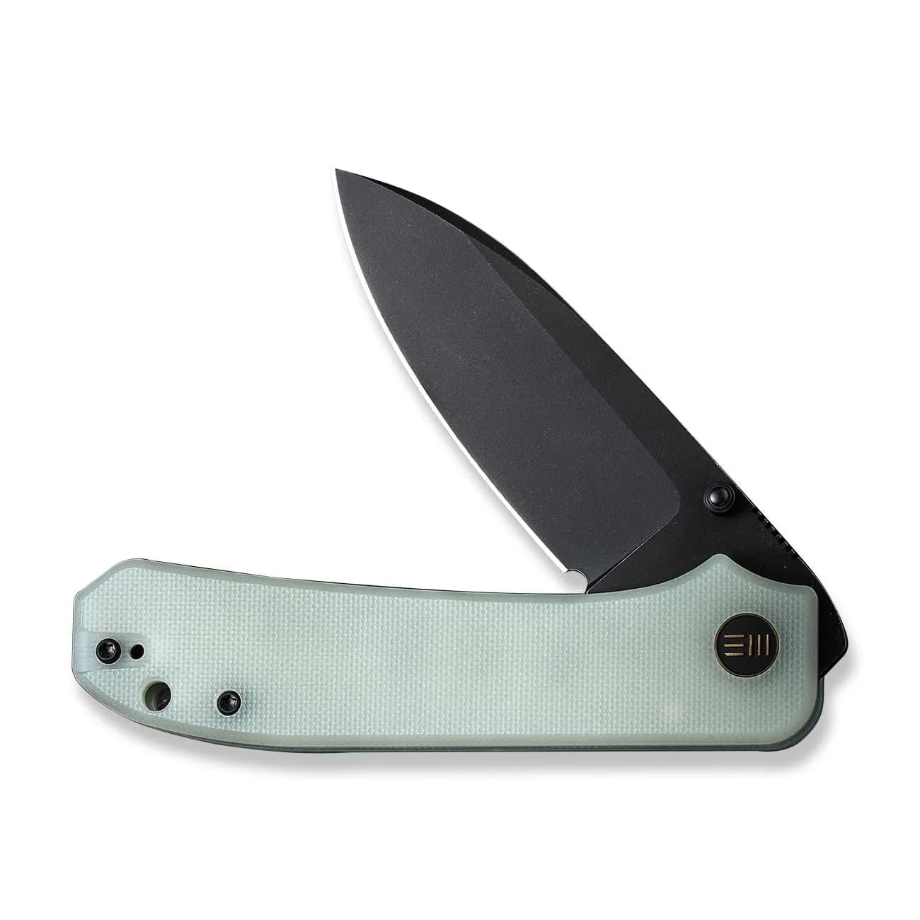 WeKnife WE210453 Big Banter Linerlock Jade | Pocket Knife with Jade G10 Handle, CPM-20CV Blade, 4.63" Closed
