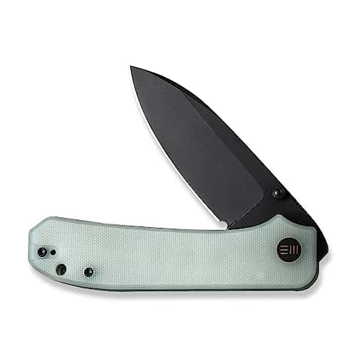 WeKnife WE210453 Big Banter Linerlock Jade | Pocket Knife with Jade G10 Handle, CPM-20CV Blade, 4.63" Closed thumbnail 1