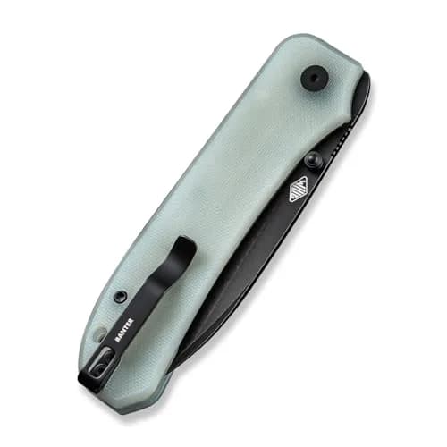 WeKnife WE210453 Big Banter Linerlock Jade | Pocket Knife with Jade G10 Handle, CPM-20CV Blade, 4.63" Closed thumbnail 5