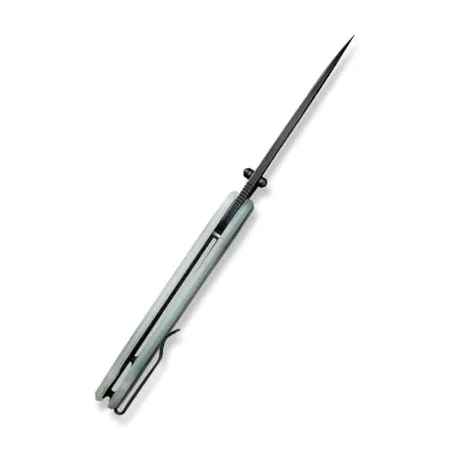 WeKnife WE210453 Big Banter Linerlock Jade | Pocket Knife with Jade G10 Handle, CPM-20CV Blade, 4.63" Closed thumbnail 7
