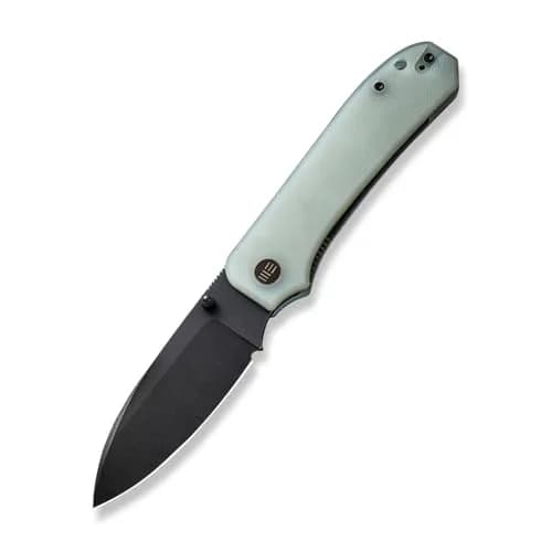 WeKnife WE210453 Big Banter Linerlock Jade | Pocket Knife with Jade G10 Handle, CPM-20CV Blade, 4.63" Closed thumbnail 3
