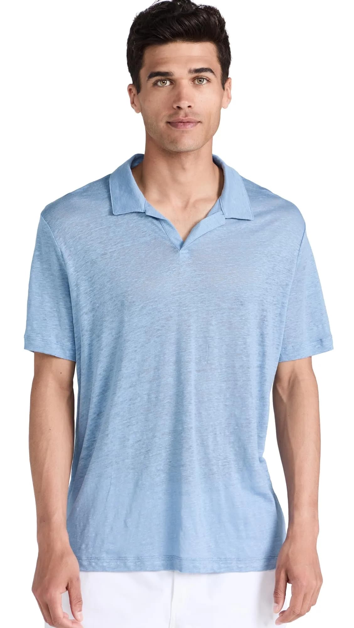Onia Shaun Linen Polo XXL | Lightweight 100% Linen for Warm Weather