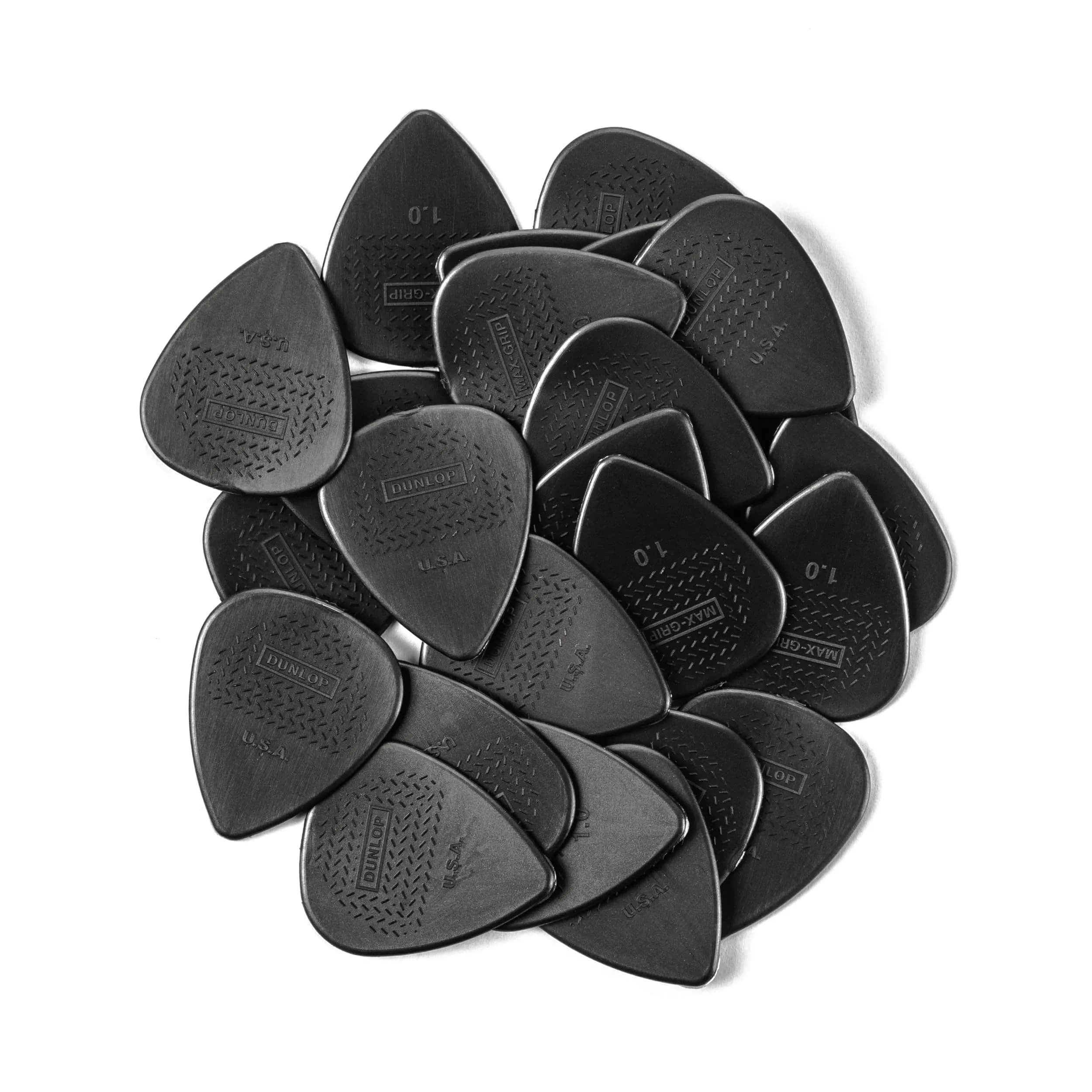 Jim Dunlop Max-Grip Nylon Standard Guitar Picks 1.0mm (24 Pack) thumbnail 4