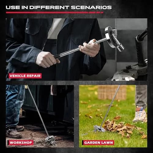 SEDY Telescoping Magnetic Sweeper Pickup Tool 35LB Pull Capacity 9" to 34" | Heavy Duty Magnetic Tool for Nails, Screws, and Metal Parts thumbnail 7