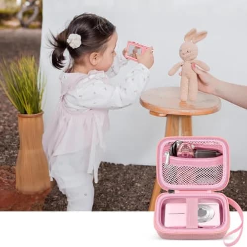 ALKOO Pink Digital Camera Case for Compact Cameras | Fits 5.25x3.75x2.5 Inches thumbnail 7
