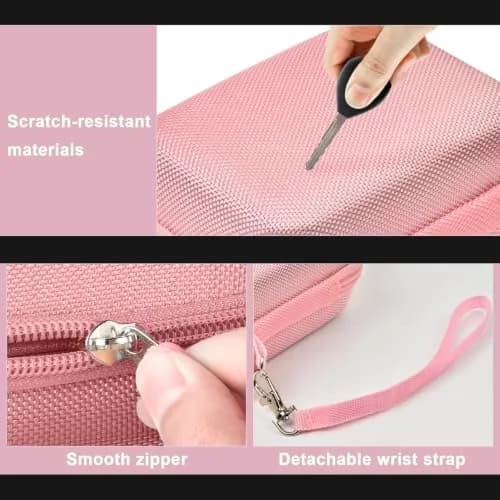 ALKOO Pink Digital Camera Case for Compact Cameras | Fits 5.25x3.75x2.5 Inches thumbnail 4