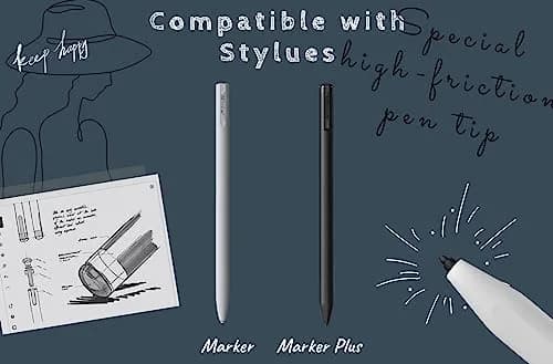 yelzoolny Marker Pen Tips for Remarkable 1/2 Stylus Pen Plus Replacement Soft Nibs with Tool (20 PCS/2B) | Paper-Like Writing Feel thumbnail 3