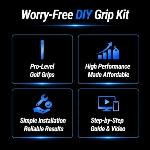 SAPLIZE G50 Endurance Golf Grips Set, Midsize, White | Premium Rubber, All-Weather Control (70-120 chars) thumbnail 2