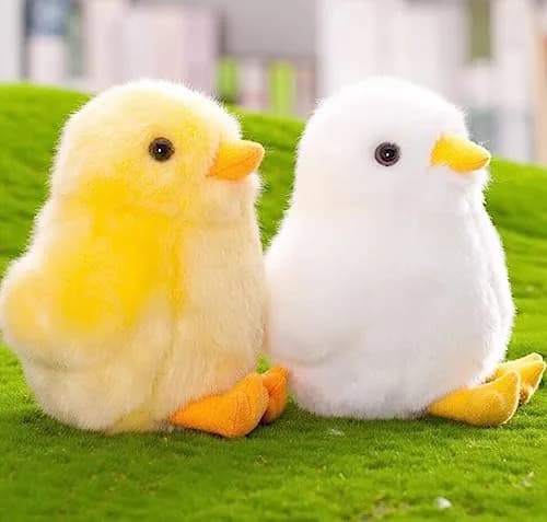 Backlood Toys 6 Inch Small Yellow Chick Plush Toy | Soft, Fluffy & Child-Friendly thumbnail 1