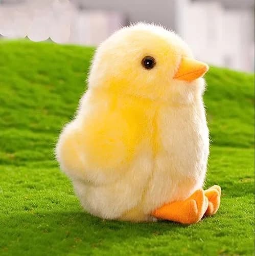Backlood Toys 6 Inch Small Yellow Chick Plush Toy | Soft, Fluffy & Child-Friendly thumbnail 3