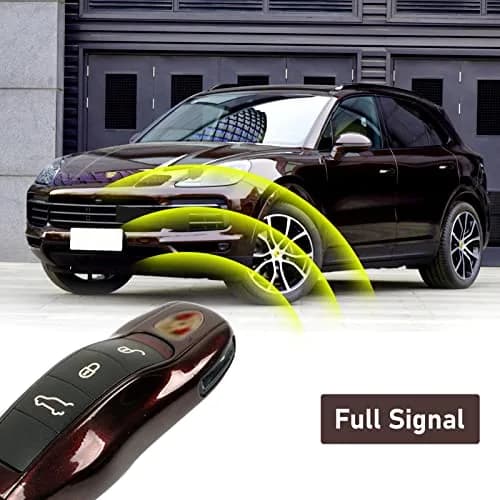 Jaronx Compatible with Porsche Key Fob Cover for Cayenne Panamera Macan | Scratch-Resistant ABS, Custom Fit thumbnail 5