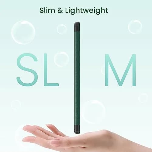 MoKo Dark Green Trifold Stand Case for Google Pixel Tablet 11 inch 2023 | Slim PU Leather TPU Back Full Protector thumbnail 8