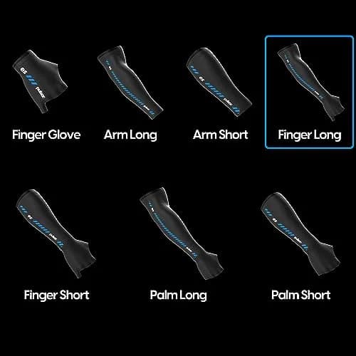 Pulsar Gaming Gears Finger Long Gaming Arm Sleeve Medium Black | Cooling, Elastic, Durable for Esports thumbnail 8
