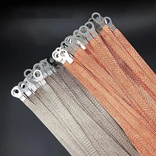 Euogeudel Flat Copper Braid Cable 5m (16.4ft) | Grounding Strap Wire for Electrical Circuits thumbnail 6