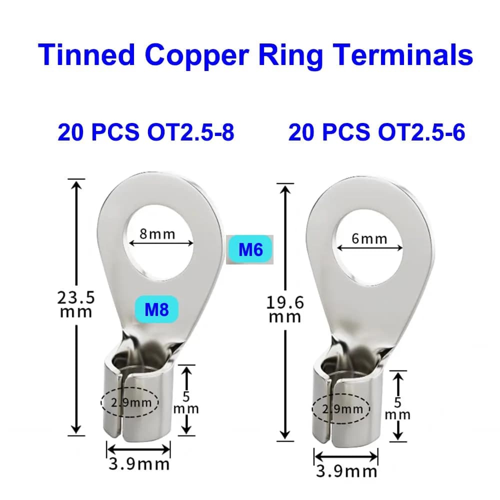 Euogeudel Tinned Flat Copper Braid Cable 5m (16.4ft) | 4mm Width Grounding Strap Wire - view 3