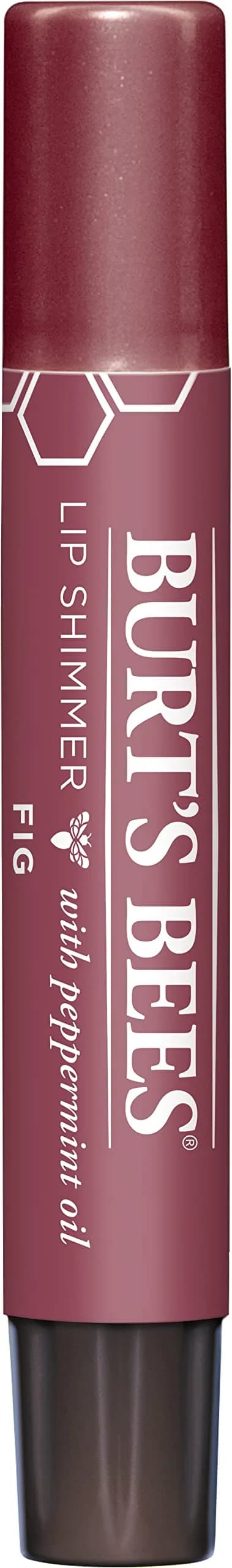 Burt's Bees Lip Shimmer Fig 0.09 oz (2.55 g) Pack of 2 | Tinted Lip Balm with Shea Butter & Coconut Oil - view 2