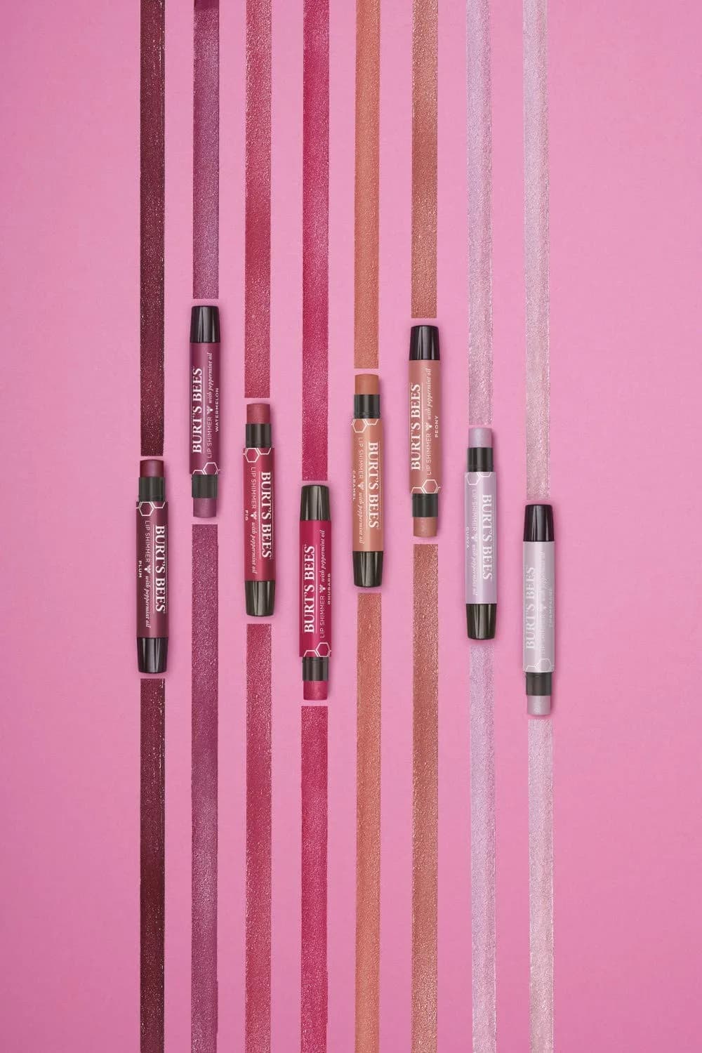 Burt's Bees Lip Shimmer Fig 0.09 oz (2.55 g) Pack of 2 | Tinted Lip Balm with Shea Butter & Coconut Oil - view 9