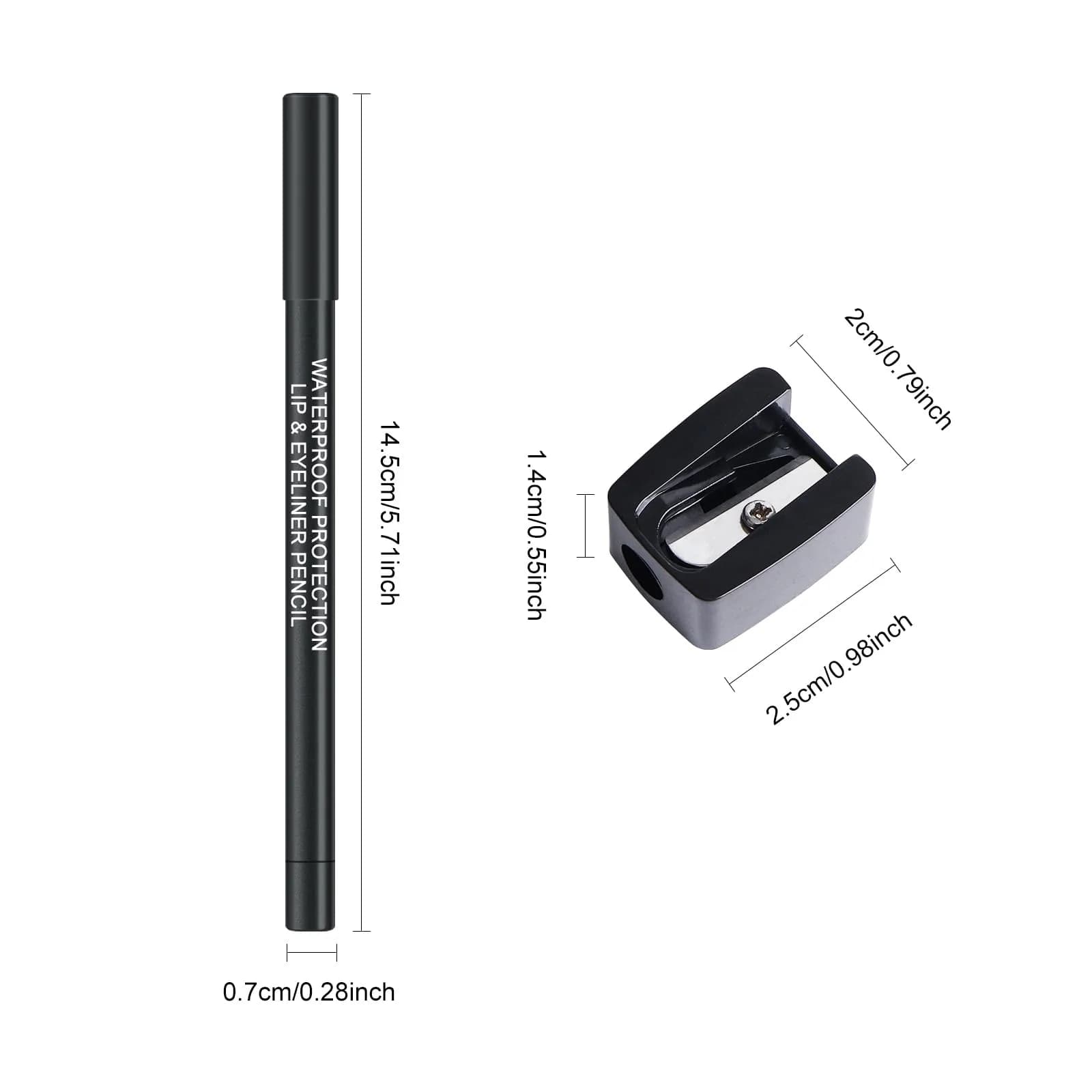 Ownest 6 Colors Eyeliner Gel Pencil Set A | Waterproof & Smudge-Proof for Professional Eye Makeup - view 8