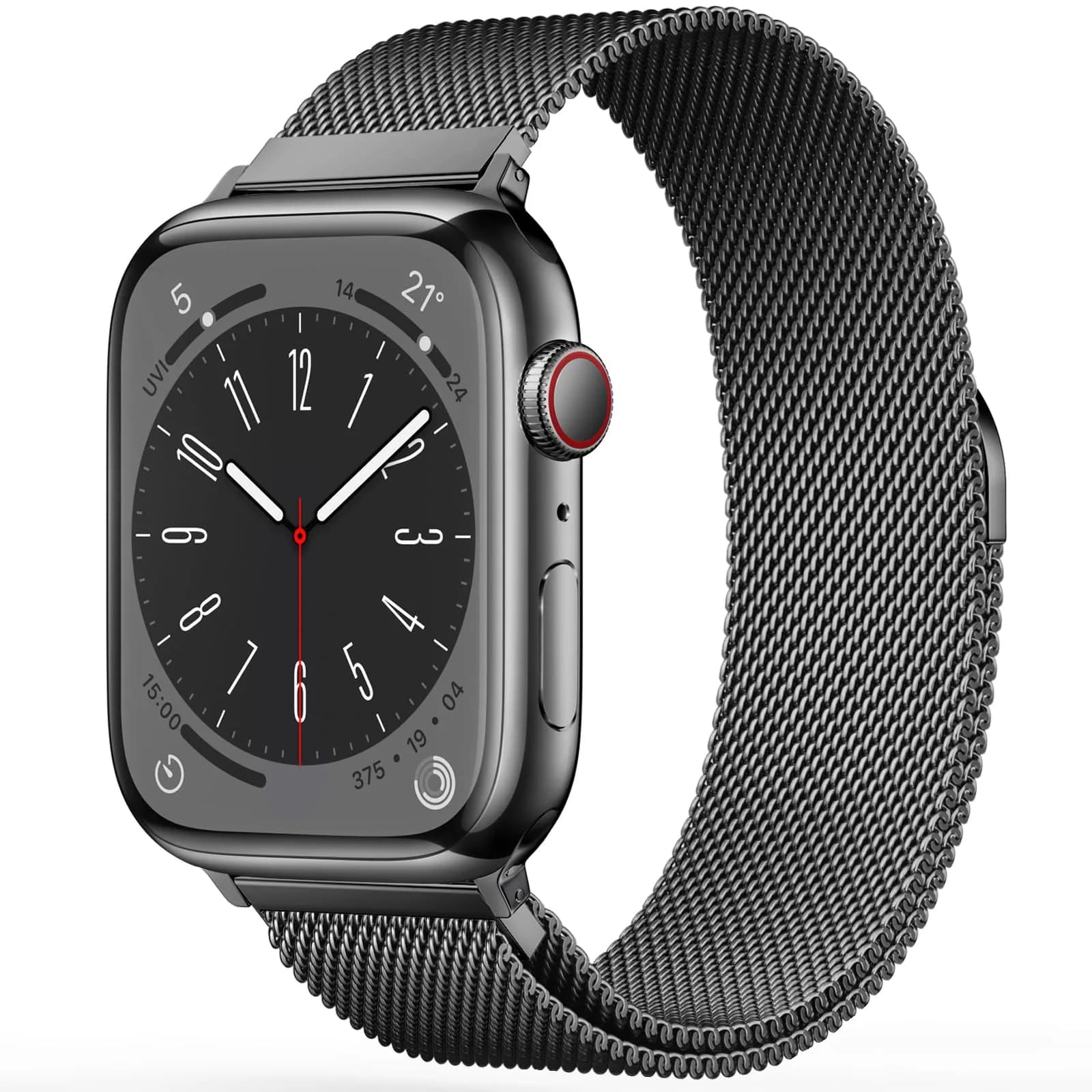 BRG Stainless Steel Loop for Apple Watch 38mm-49mm | Magnetic Clasp Replacement Band for Series Ultra SE 8 7 6 5 4 3 2 1