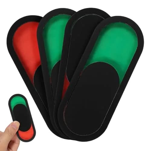 MAGICLULU Privacy Sign 4 Pack, Red Green | Door Status Indicator for Home & Office thumbnail 1