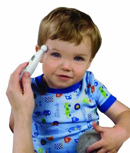 Veridian Healthcare Temple Thermometer | Infrared Measurements | Fast 6-Second Readout | Fever Alert | Backlit Display | Programmable Timer | 1-Year Warranty (Pack of 2) thumbnail 5