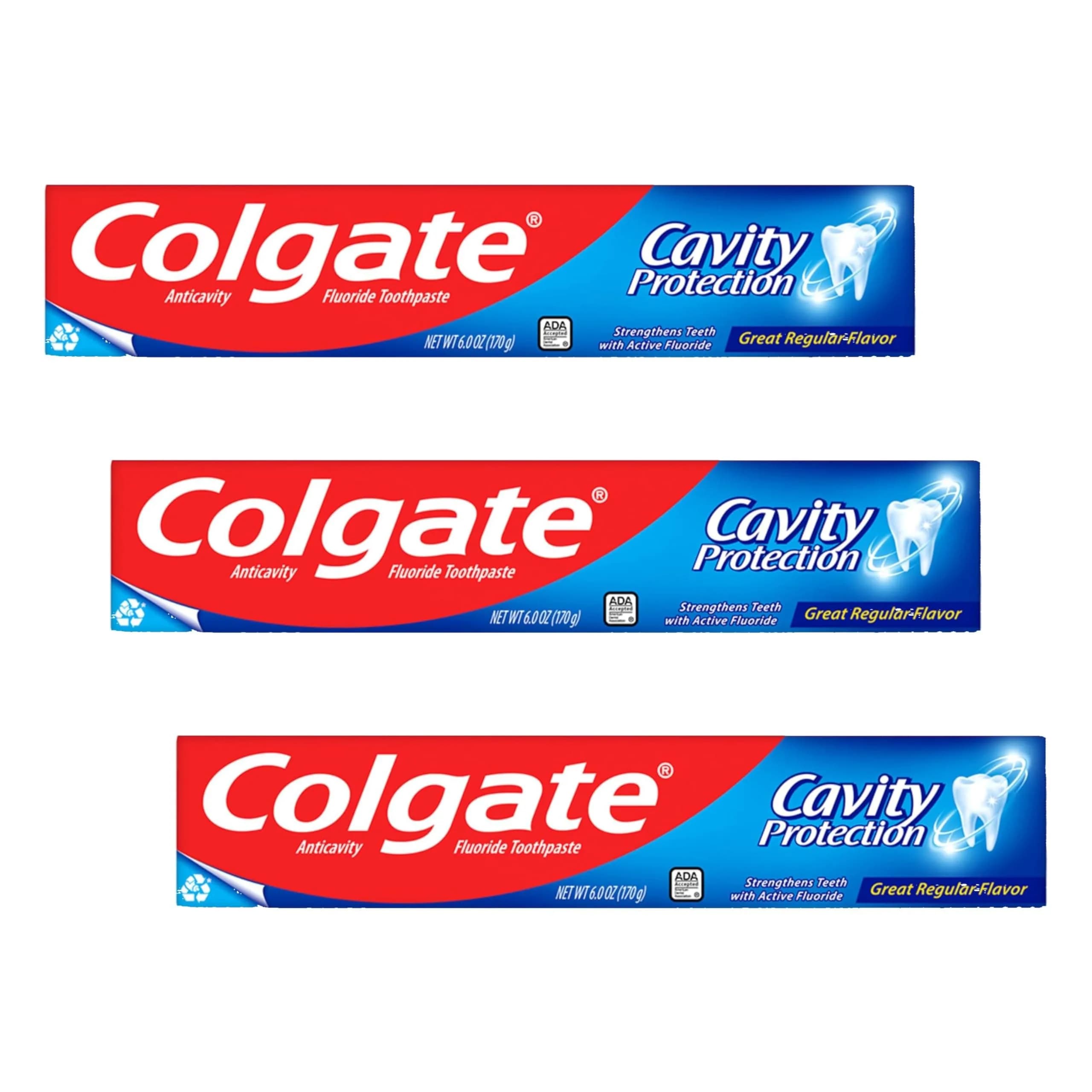 Colgate Cavity Protection Toothpaste with Fluoride, Minty Great Regular Flavor, 510g (18 Oz) | Fights Cavities & Strengthens Enamel - main product image