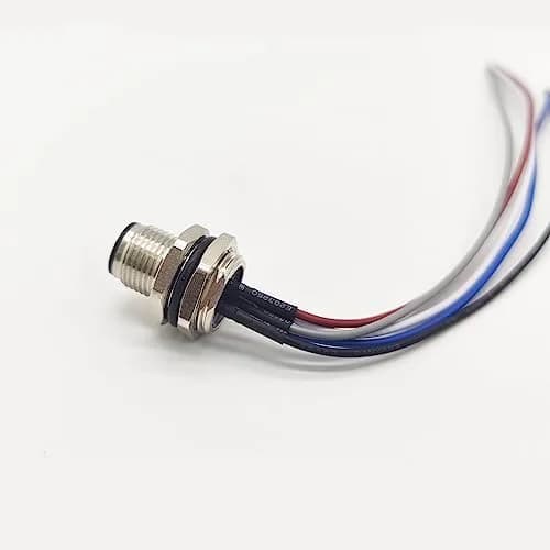 FOWIUNYE M12 5 Pin Male Connector Cable 0.5m (1.64ft) | Waterproof IP67 Aviation Socket thumbnail 7