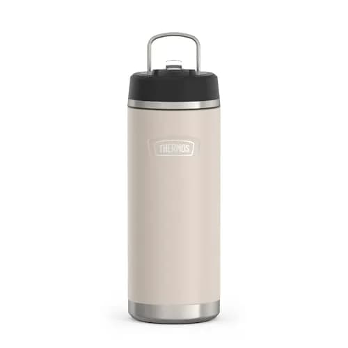 THERMOS ICON SERIES Stainless Steel Water Bottle with Straw Lid 32 Ounce | Keeps Drinks Cold 24H thumbnail 1