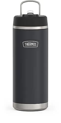 THERMOS ICON SERIES Stainless Steel Water Bottle with Straw Lid 32oz | Keeps Drinks Cold 24H thumbnail 1