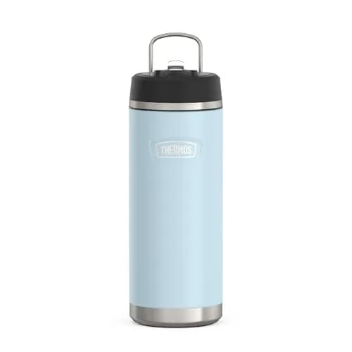 THERMOS ICON SERIES Stainless Steel Water Bottle with Straw Lid 32oz | Keeps Drinks Cold 24H thumbnail 1