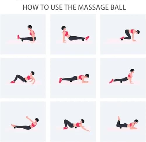 SIMPLECOOL Black Massager | Deep Tissue Myofascial Release & Muscle Relaxer (12cm/4.7") thumbnail 6