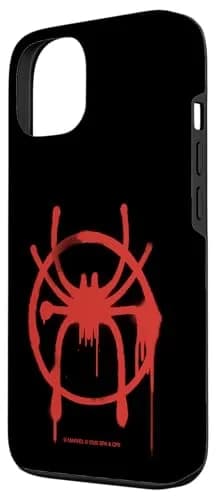 Marvel Spider-Man Into The Spider-Verse Miles Morales Spider Case for iPhone 13 | Bold Graffiti Design with Drop Protection thumbnail 2