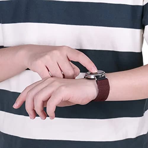 Relting Compatible with 16mm-24mm Watch Bands | Adjustable Nylon Solo Loop for Men & Women thumbnail 6