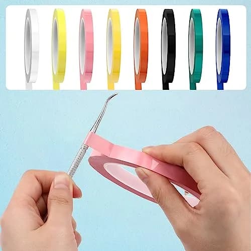 Frienda 8 Rolls Colors Autoclave Tape Surgical Instrument Tapes | High Temp, Steam Cleanable, Classify & Identify thumbnail 4