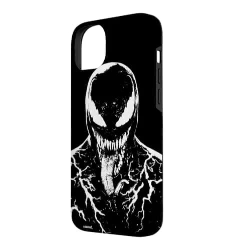 Marvel Venom: Let There Be Carnage Black Case for iPhone 14 Plus | Shock-Absorbent Polycarbonate & TPU thumbnail 2