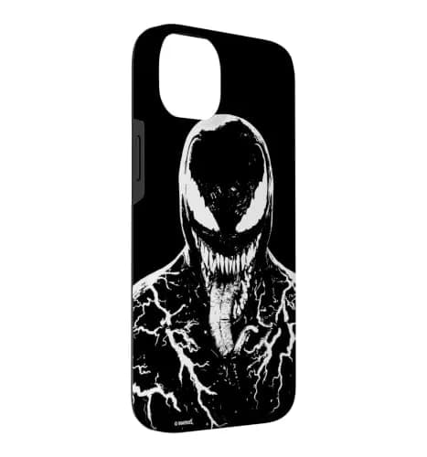 Marvel Venom: Let There Be Carnage Black Case for iPhone 14 Plus | Shock-Absorbent Polycarbonate & TPU thumbnail 3