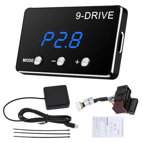 MAIMEIMI Throttle Response Controller, 9 Drive Modes Smart Electronic Pedal Accelerator for Dodge Ram 1500 Jeep Wrangler JL Gladiator JT Nissan Titan Trucks Frontier | 9x9 Drive Modes thumbnail 1