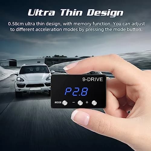 MAIMEIMI Throttle Response Controller, 9 Drive Modes Smart Electronic Pedal Accelerator for Dodge Ram 1500 Jeep Wrangler JL Gladiator JT Nissan Titan Trucks Frontier | 9x9 Drive Modes thumbnail 5