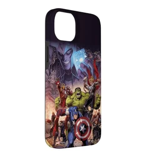 Marvel The Avengers Infinity Saga Comic Cover Case for iPhone 14 Plus | Marvel Super Hero Phone Cover with Drop Protection thumbnail 3