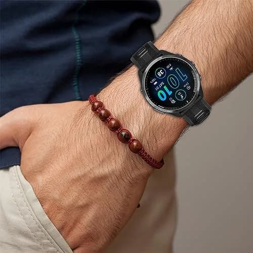 TopPerfekt Silicone Watch Band for Garmin Forerunner 965/955/935/Descent G1/Instinct/Fenix 5/6/7/8/MARQ 22mm | Breathable & Lightweight thumbnail 5