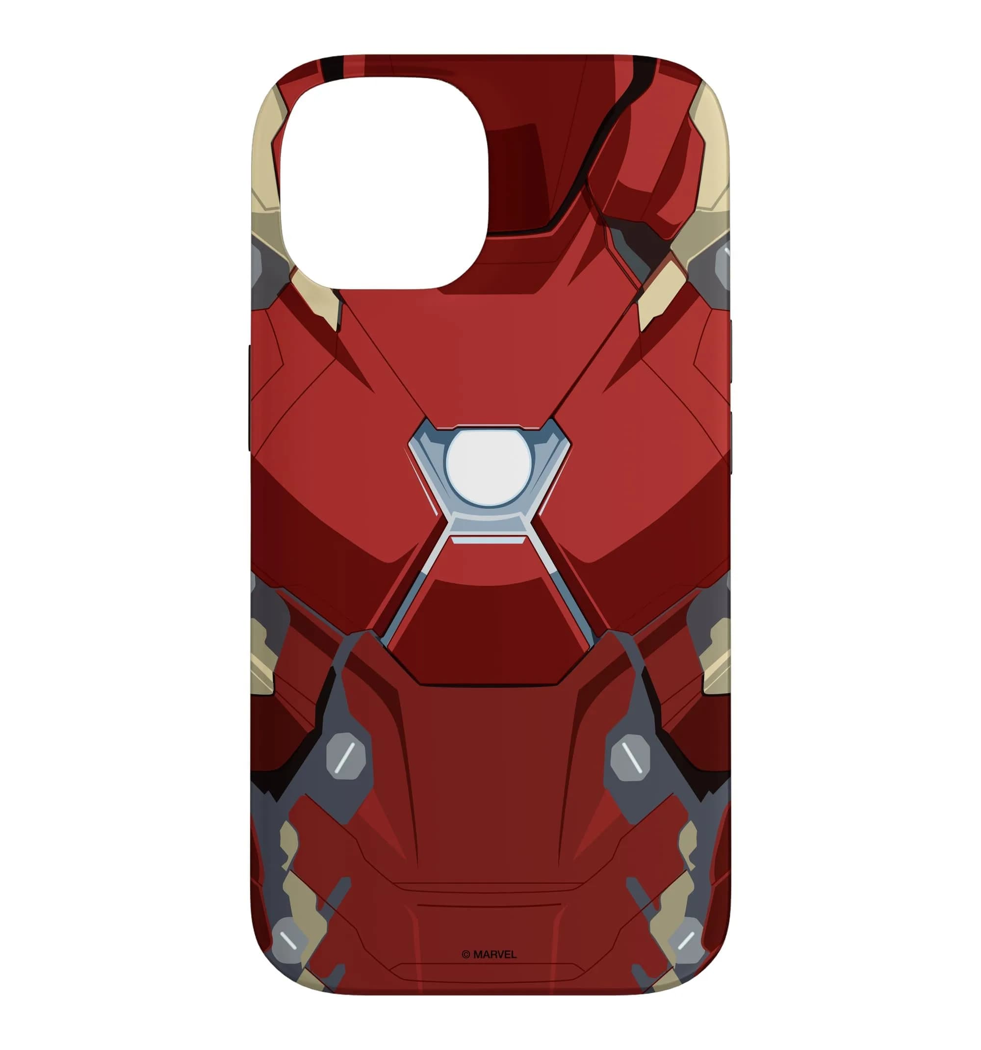 Marvel Iron Man Tony Stark Armor Case for iPhone 14 | Shock-Resistant & Easy Install - main product image