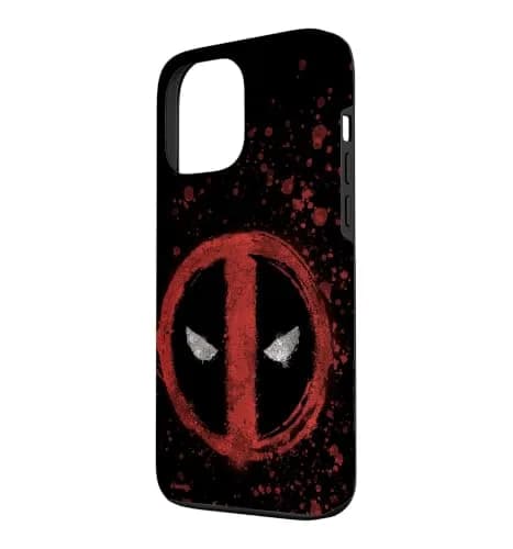 Marvel Deadpool Wade Wilson Icon Paint Splatter Case for iPhone 13 Pro Max | Deadpool Character Design, Shock-Resistant & Easy Install thumbnail 2