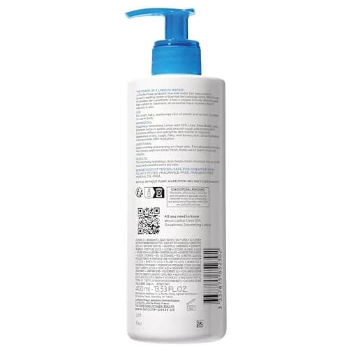 La Roche-Posay Lipikar Urea 10% Body Lotion for Dry Skin | 13.52oz, Ultra-Hydrating & Exfoliating thumbnail 7