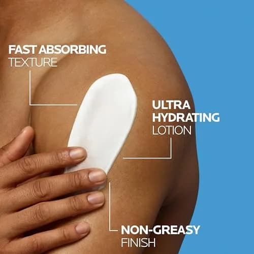 La Roche-Posay Lipikar Urea 10% Body Lotion for Dry Skin | 13.52oz, Ultra-Hydrating & Exfoliating thumbnail 3