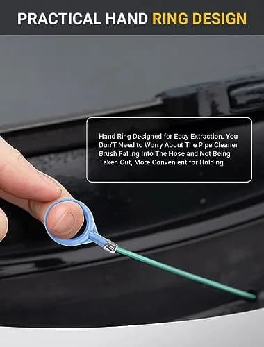 SARDVISA 78-Inch Flexible Sunroof Drain Cleaning Brush | Cleans Narrow Pipes & Curved Tubing thumbnail 5