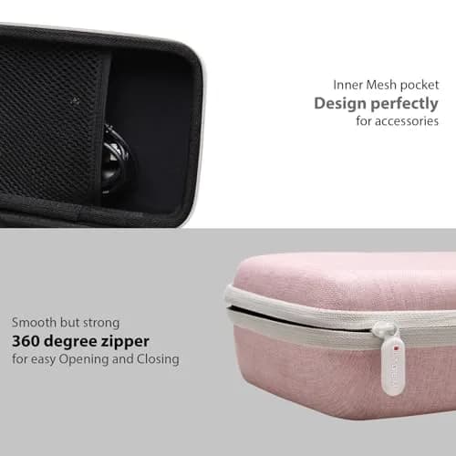 L LTGEM Camera Case for Sony ZV-1F/ZV-1/ZV-1 II | Shockproof, Water-Resistant Pink thumbnail 5