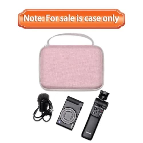 L LTGEM Camera Case for Sony ZV-1F/ZV-1/ZV-1 II | Shockproof, Water-Resistant Pink thumbnail 9