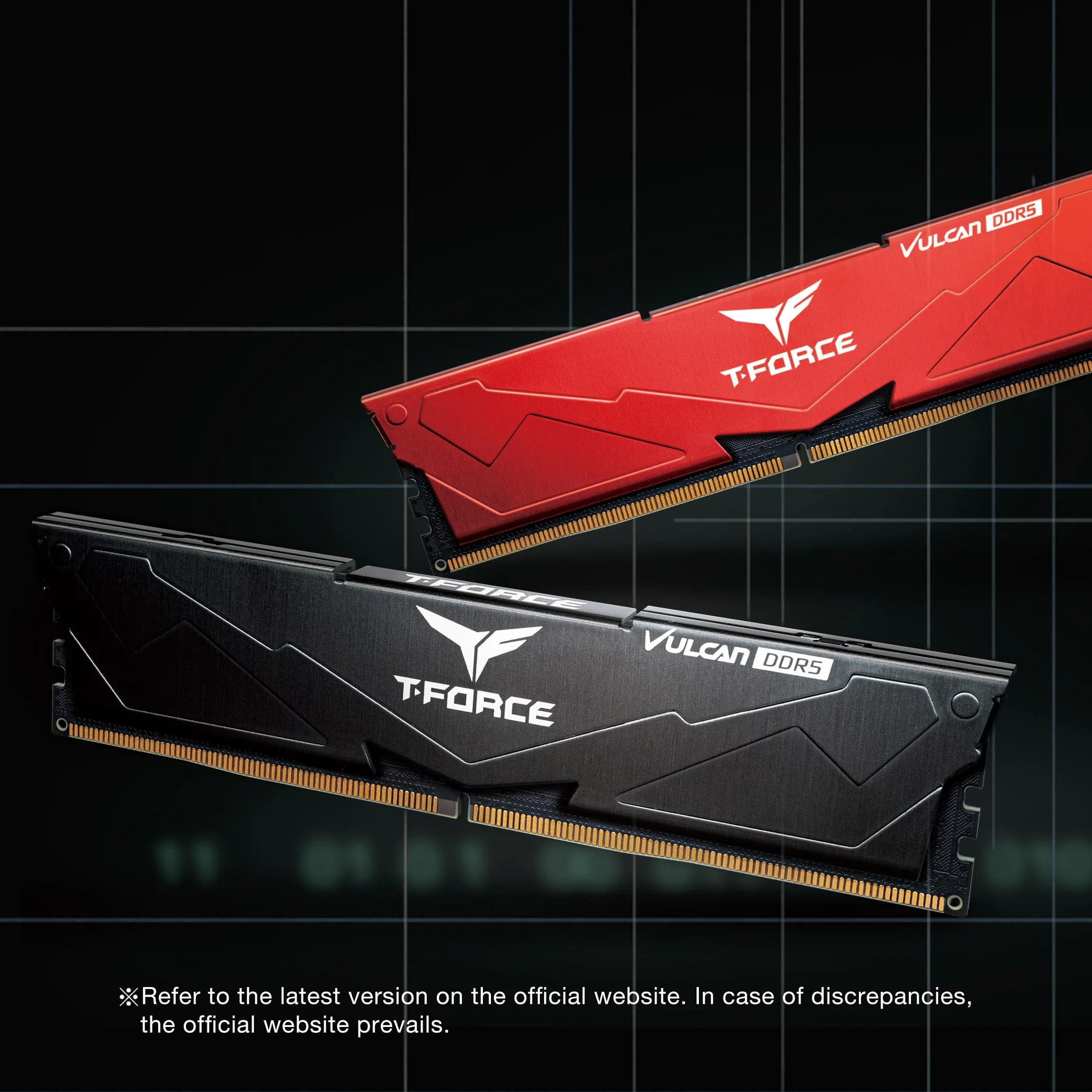 TEAMGROUP T-Force Vulcan DDR5 32GB (2x16GB) 6400MHz CL32 Desktop Memory Module Ram | High-Speed PC5-51200 for Intel 600/700 Series Chipsets - view 5